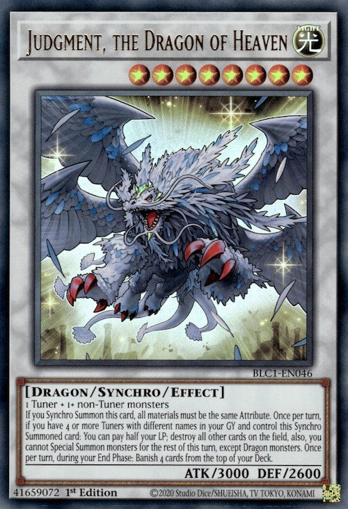 Judgment, the Dragon of Heaven [BLC1-EN046] Ultra Rare | Pegasus Games WI