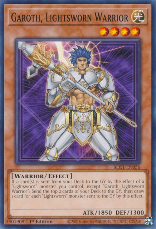 Garoth, Lightsworn Warrior [BLC1-EN056] Common | Pegasus Games WI