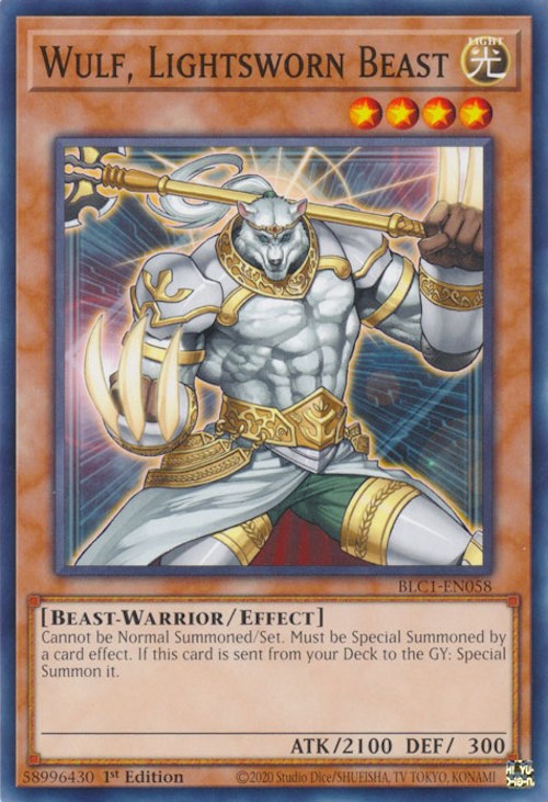 Wulf, Lightsworn Beast [BLC1-EN058] Common | Pegasus Games WI