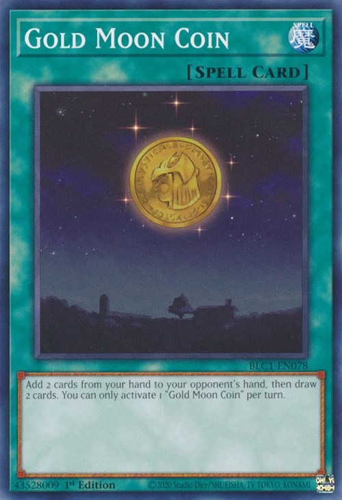 Gold Moon Coin [BLC1-EN078] Common | Pegasus Games WI