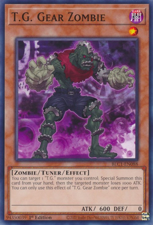 T.G. Gear Zombie [BLC1-EN088] Common | Pegasus Games WI