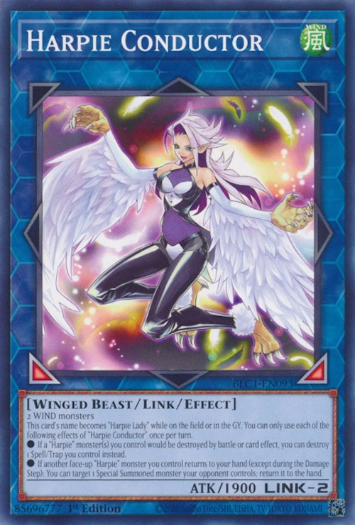 Harpie Conductor [BLC1-EN093] Common | Pegasus Games WI