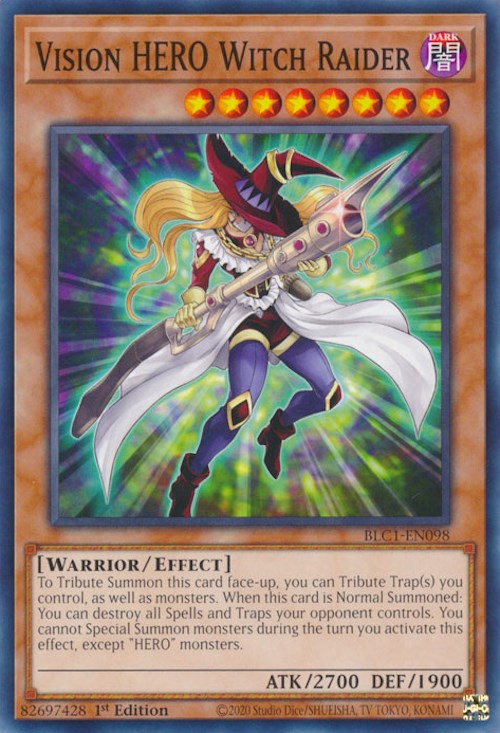 Vision HERO Witch Raider [BLC1-EN098] Common | Pegasus Games WI