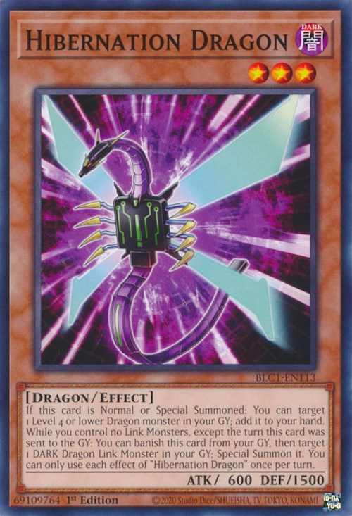 Hibernation Dragon [BLC1-EN113] Common | Pegasus Games WI