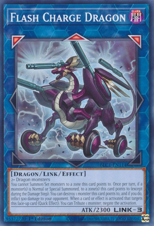 Flash Charge Dragon [BLC1-EN114] Common | Pegasus Games WI