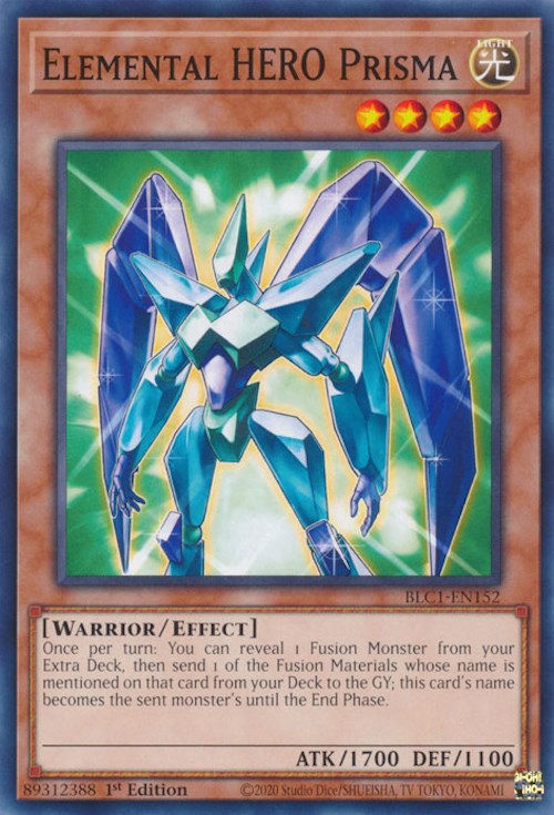 Elemental HERO Prisma [BLC1-EN152] Common | Pegasus Games WI