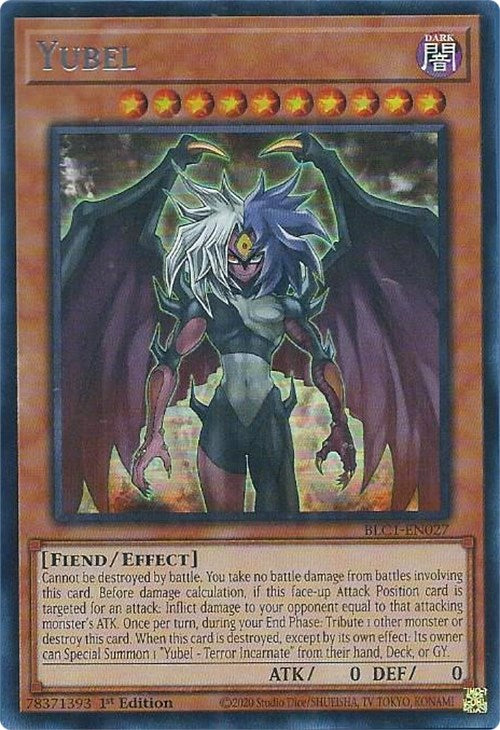 Yubel (Silver) [BLC1-EN027] Ultra Rare | Pegasus Games WI