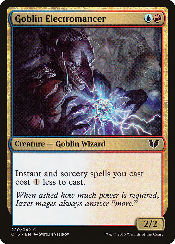 Goblin Electromancer [Commander 2015] | Pegasus Games WI