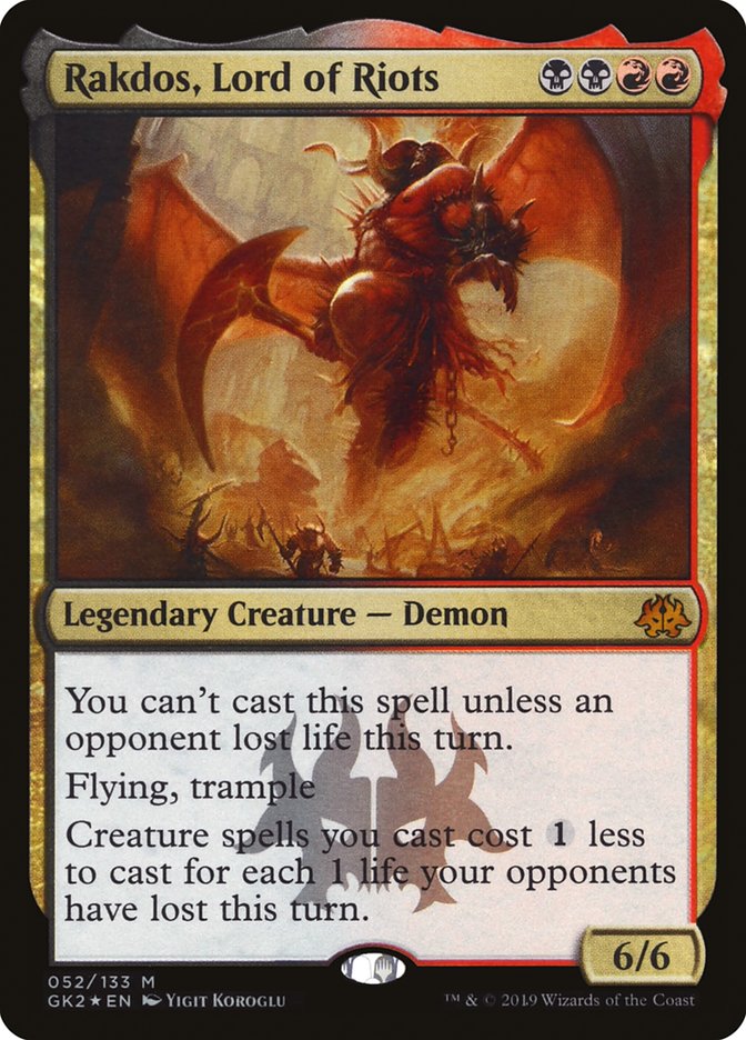 Rakdos, Lord of Riots [Ravnica Allegiance Guild Kit] | Pegasus Games WI