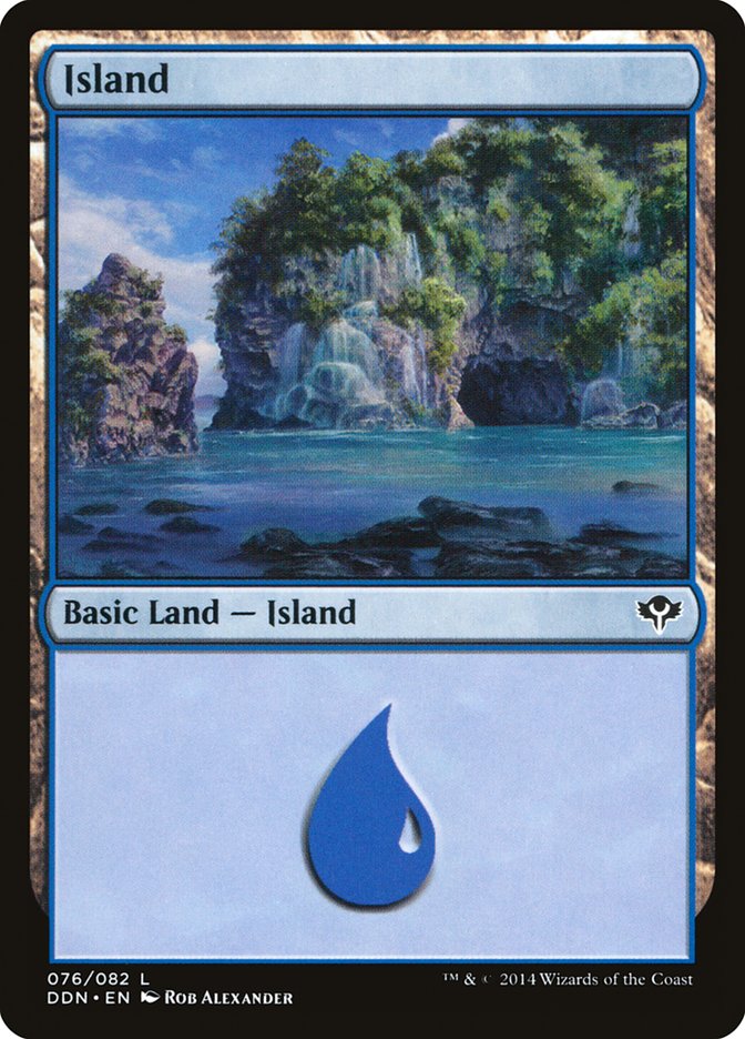 Island (76) [Duel Decks: Speed vs. Cunning] | Pegasus Games WI