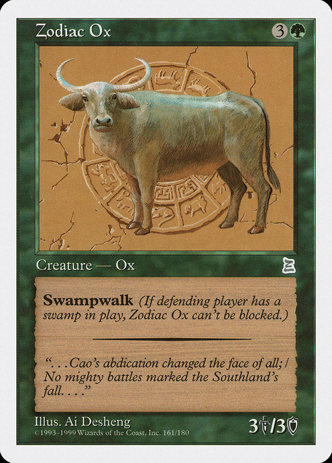 Zodiac Ox [Portal Three Kingdoms] | Pegasus Games WI