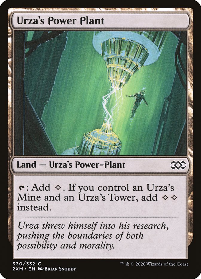 Urza's Power Plant [Double Masters] | Pegasus Games WI