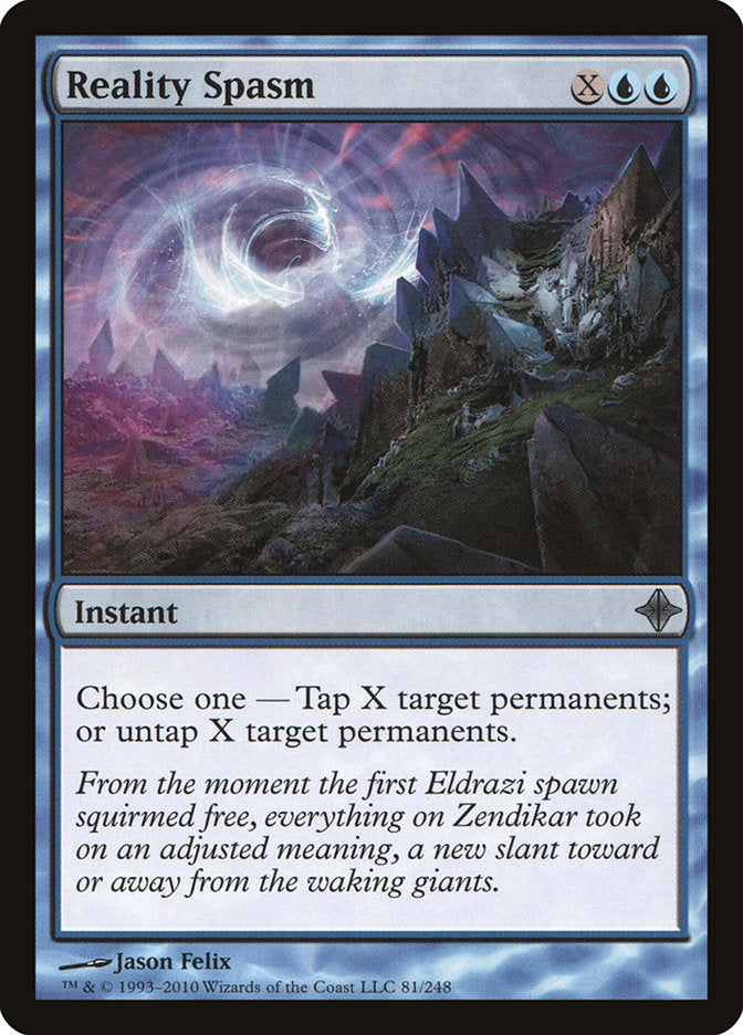 Reality Spasm [Rise of the Eldrazi] | Pegasus Games WI