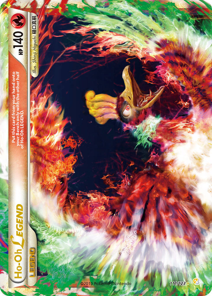 Ho-Oh LEGEND (111/123) [HeartGold & SoulSilver: Base Set] | Pegasus Games WI