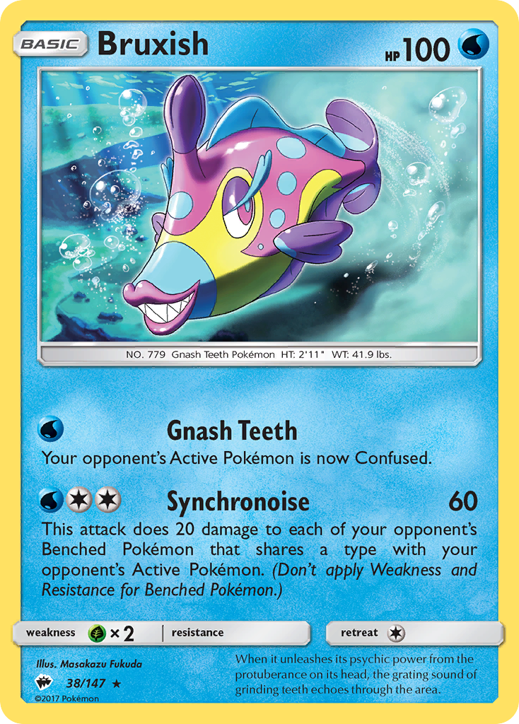 Bruxish (38/147) [Sun & Moon: Burning Shadows] | Pegasus Games WI