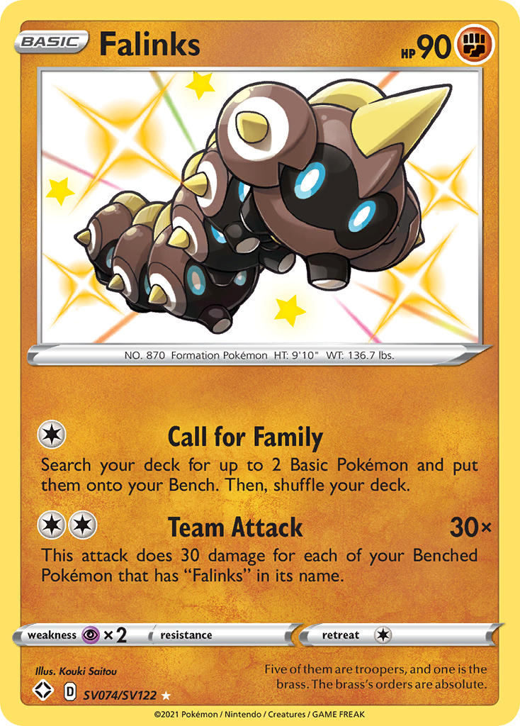 Falinks (SV074/SV122) [Sword & Shield: Shining Fates] | Pegasus Games WI
