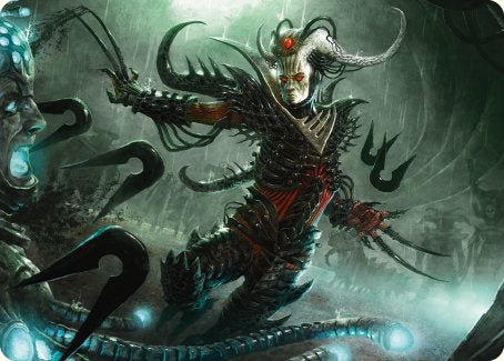 Vraan, Executioner Thane Art Card [Phyrexia: All Will Be One Art Series] | Pegasus Games WI