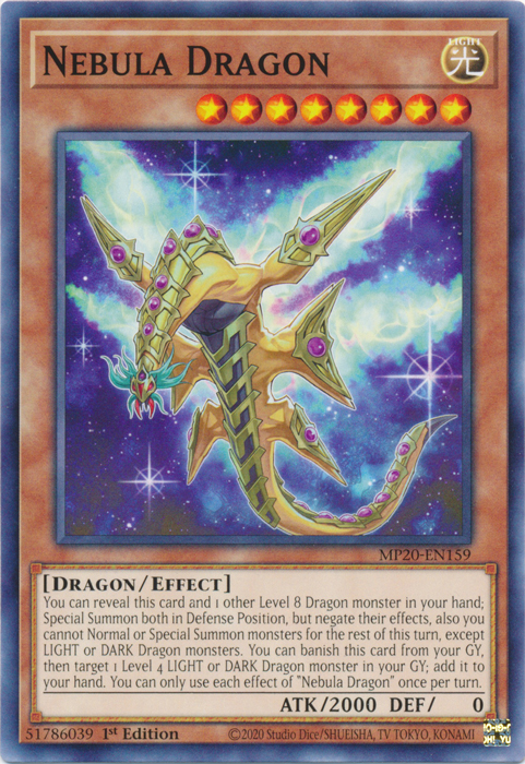 Nebula Dragon [MP20-EN159] Common | Pegasus Games WI