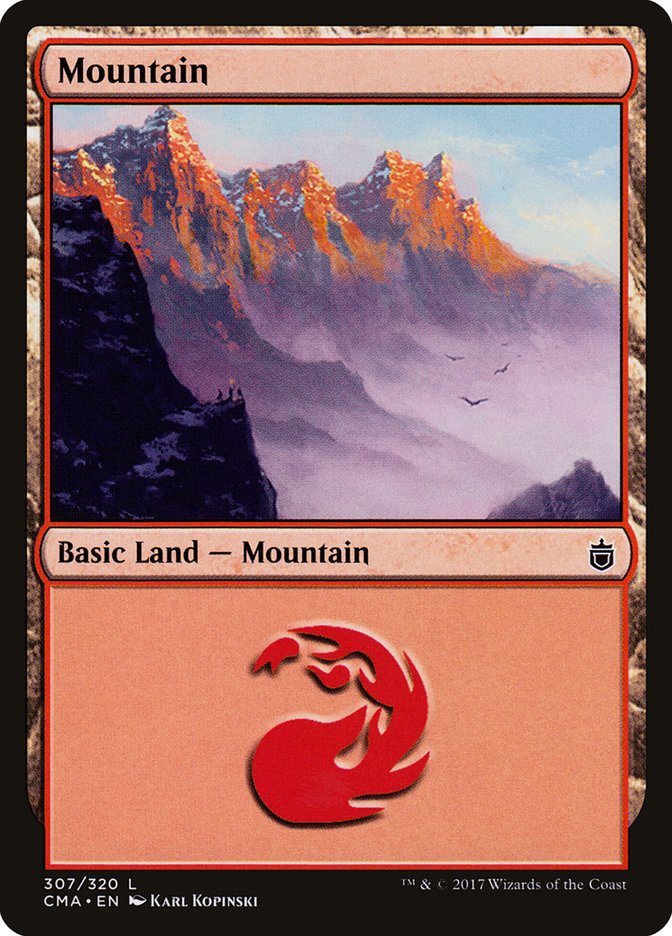 Mountain (307) [Commander Anthology] | Pegasus Games WI