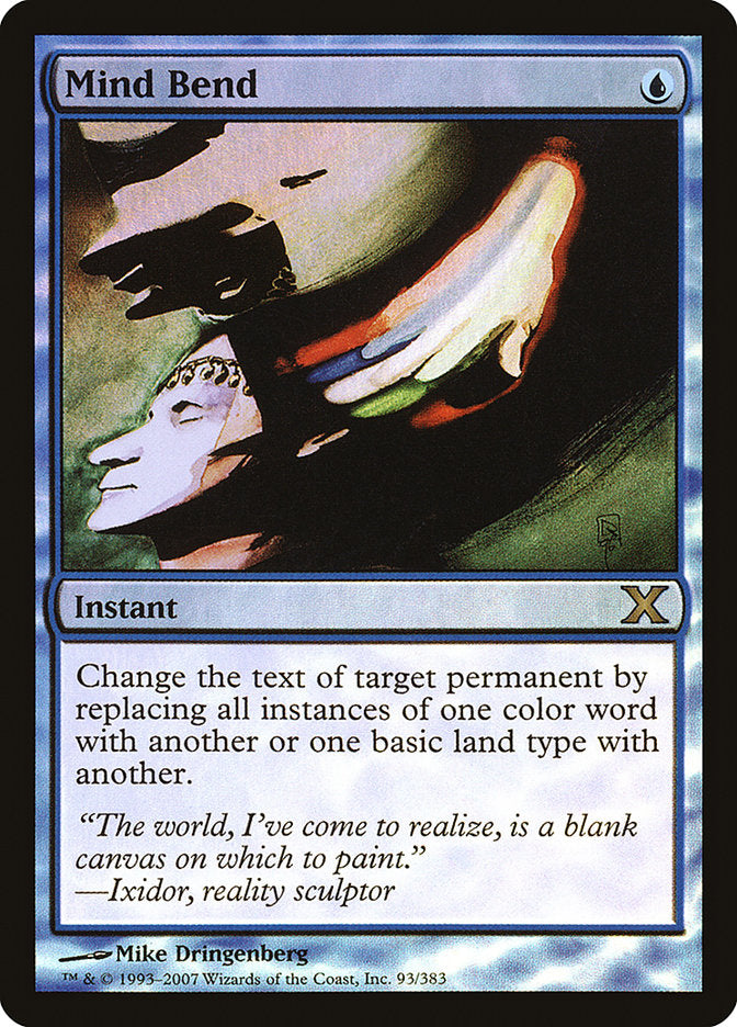 Mind Bend (Premium Foil) [Tenth Edition] | Pegasus Games WI