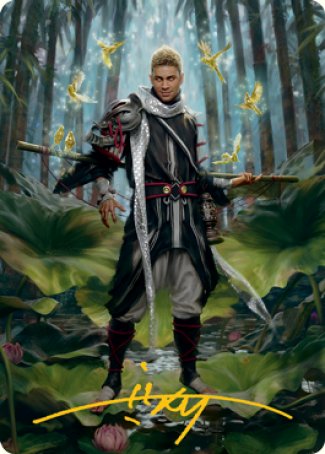 Grand Master of Flowers Art Card (Gold-Stamped Signature) [Dungeons & Dragons: Adventures in the Forgotten Realms Art Series] | Pegasus Games WI