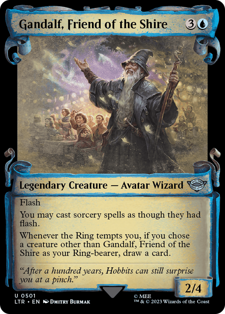 Gandalf, Friend of the Shire [The Lord of the Rings: Tales of Middle-Earth Showcase Scrolls] | Pegasus Games WI