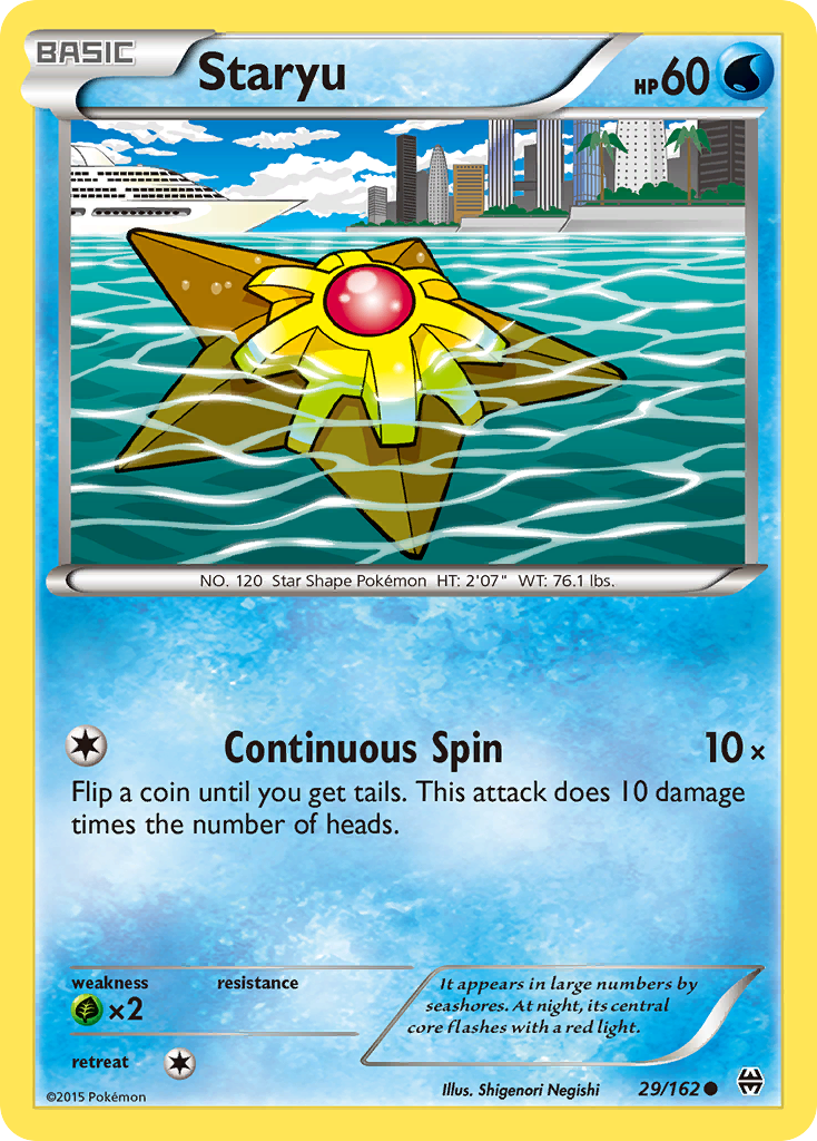 Staryu (29/162) [XY: BREAKthrough] | Pegasus Games WI