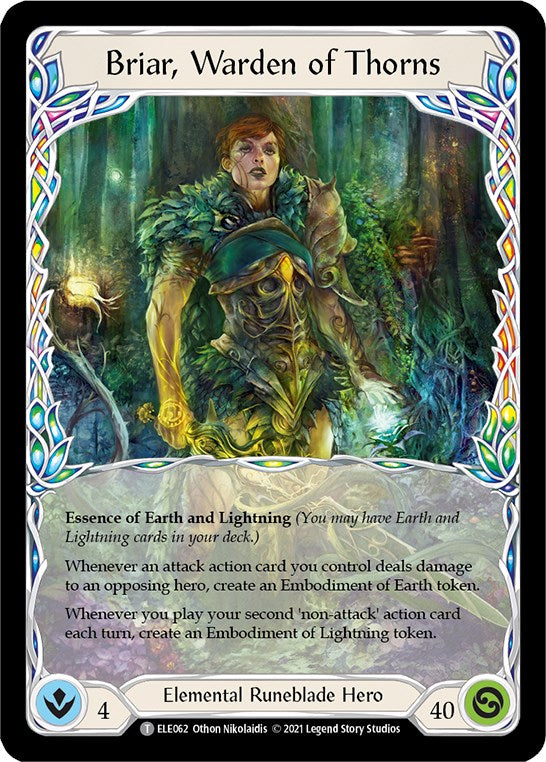 Briar, Warden of Thorns // Briar [ELE062 // ELE063] (Tales of Aria Unlimited) | Pegasus Games WI
