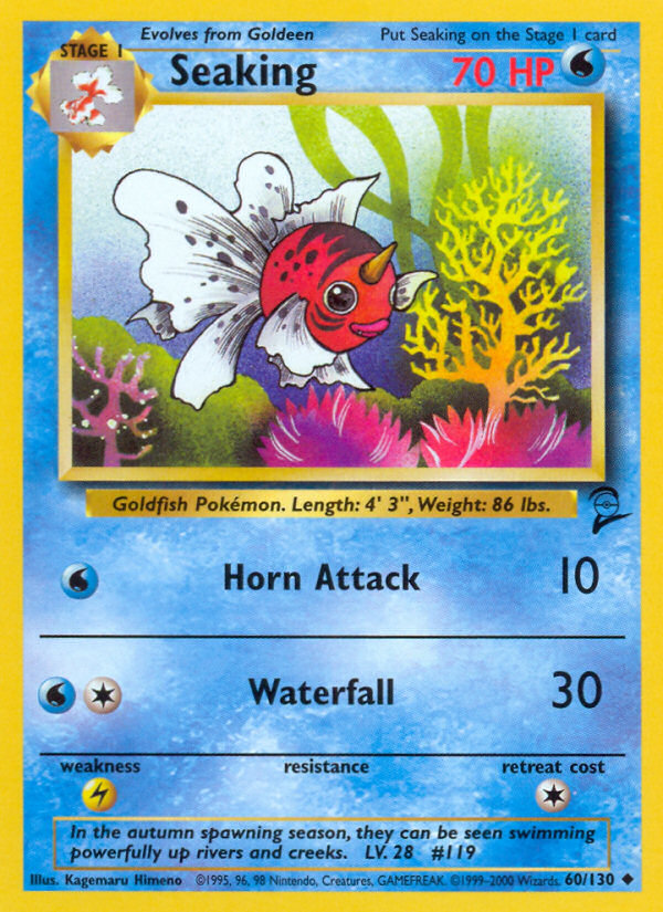 Seaking (60/130) [Base Set 2] | Pegasus Games WI