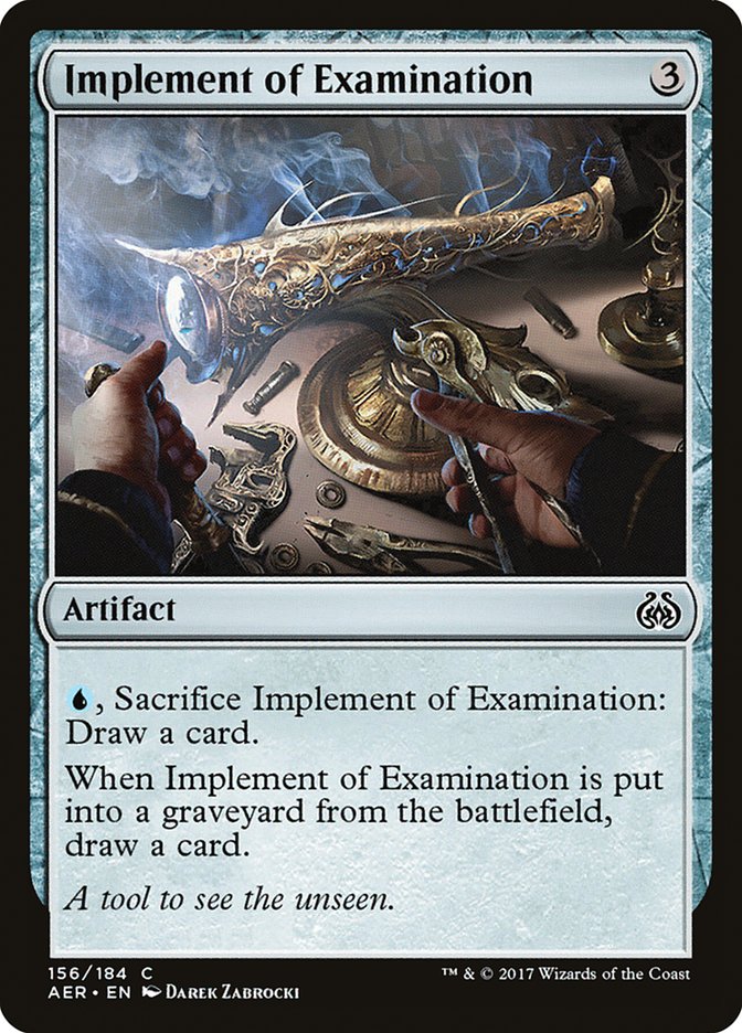 Implement of Examination [Aether Revolt] | Pegasus Games WI