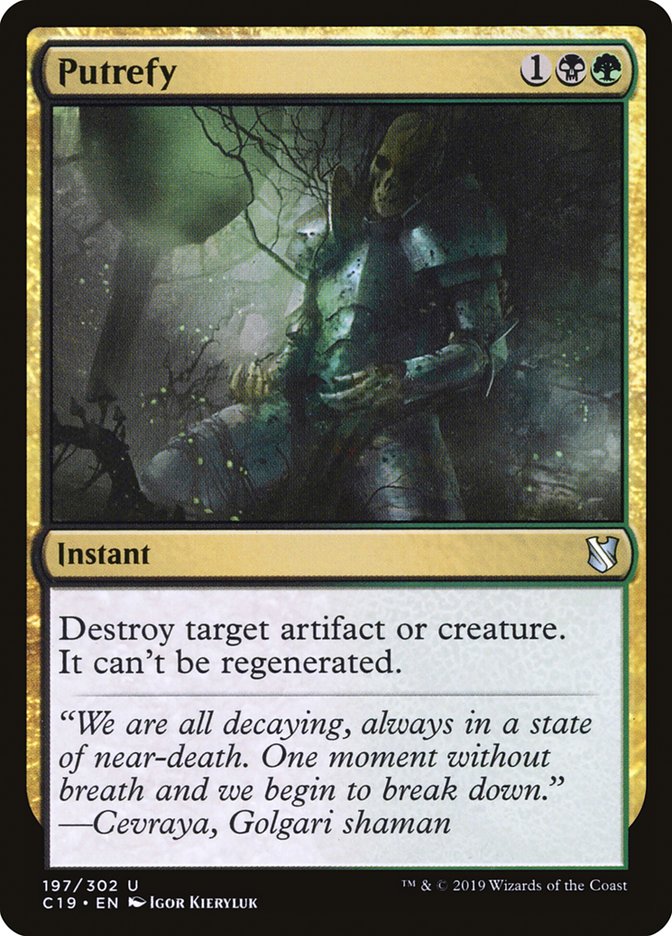 Putrefy [Commander 2019] | Pegasus Games WI