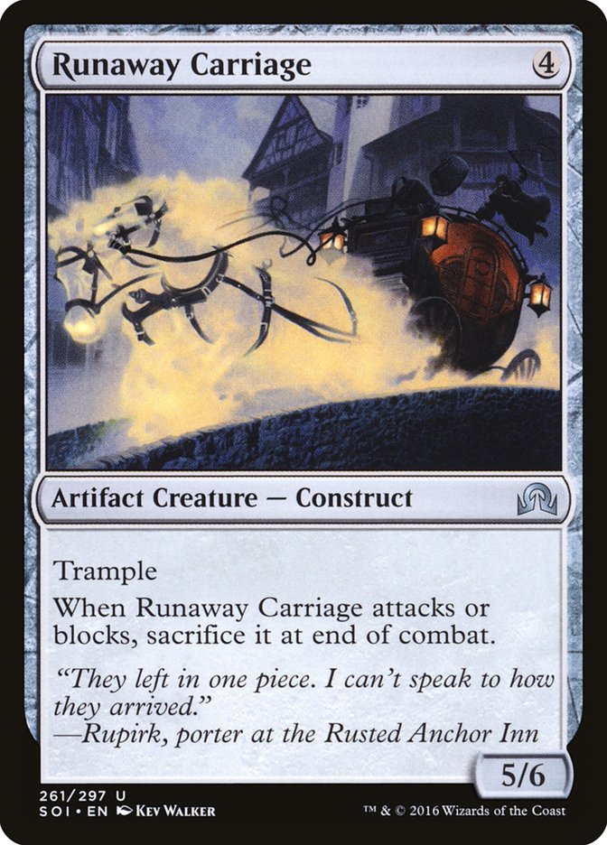 Runaway Carriage [Shadows over Innistrad] | Pegasus Games WI