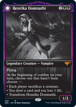 Henrika Domnathi // Henrika, Infernal Seer [Innistrad: Double Feature] | Pegasus Games WI