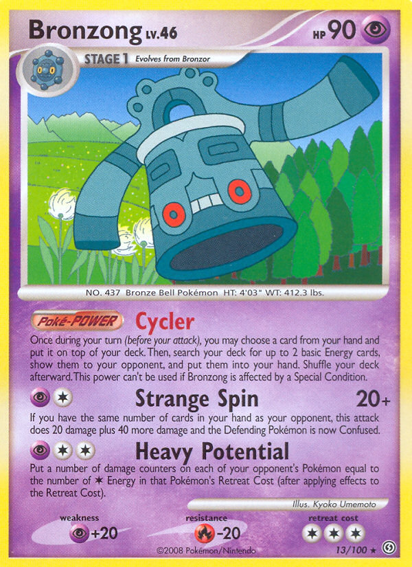 Bronzong (13/100) [Diamond & Pearl: Stormfront] | Pegasus Games WI