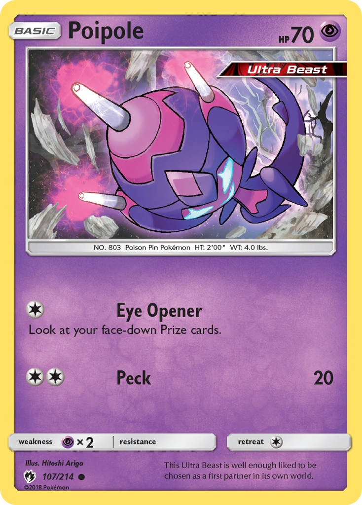 Poipole (107/214) [Sun & Moon: Lost Thunder] | Pegasus Games WI