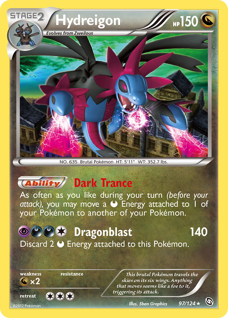 Hydreigon (97/124) [Black & White: Dragons Exalted] | Pegasus Games WI