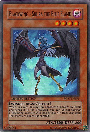 Blackwing - Shura the Blue Flame [RGBT-ENPP2] Super Rare | Pegasus Games WI