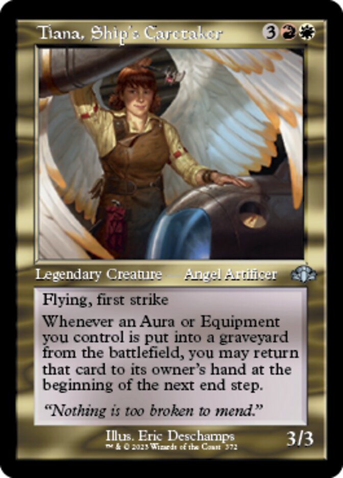 Tiana, Ship's Caretaker (Retro) [Dominaria Remastered] | Pegasus Games WI