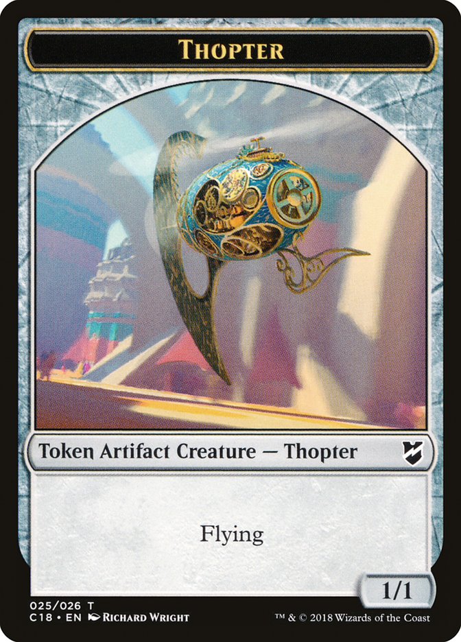 Thopter Token (025/026) [Commander 2018 Tokens] | Pegasus Games WI