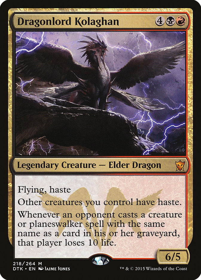 Dragonlord Kolaghan [Dragons of Tarkir] | Pegasus Games WI