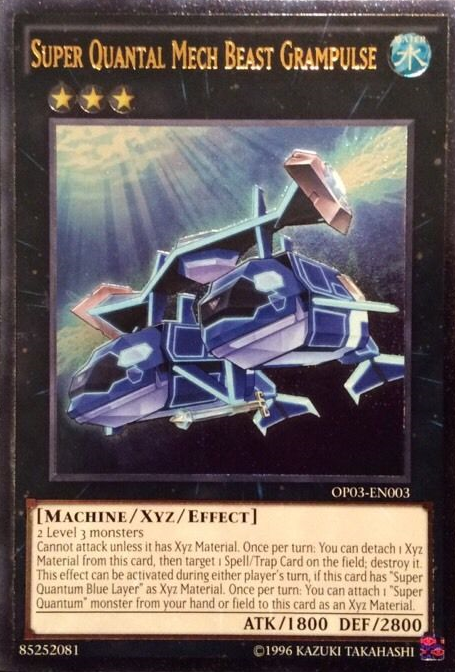 Super Quantal Mech Beast Grampulse [OP03-EN003] Ultimate Rare | Pegasus Games WI