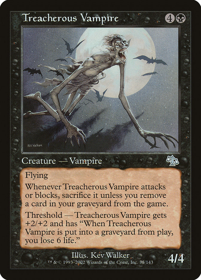 Treacherous Vampire [Judgment] | Pegasus Games WI