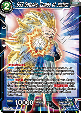 SS3 Gotenks, Combo of Justice (BT14-047) [Cross Spirits] | Pegasus Games WI