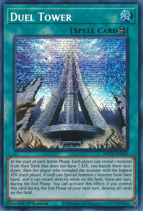 Duel Tower [MP22-EN269] Prismatic Secret Rare | Pegasus Games WI