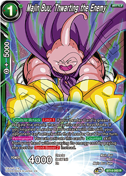 Majin Buu, Thwarting the Enemy (BT14-083) [Cross Spirits] | Pegasus Games WI