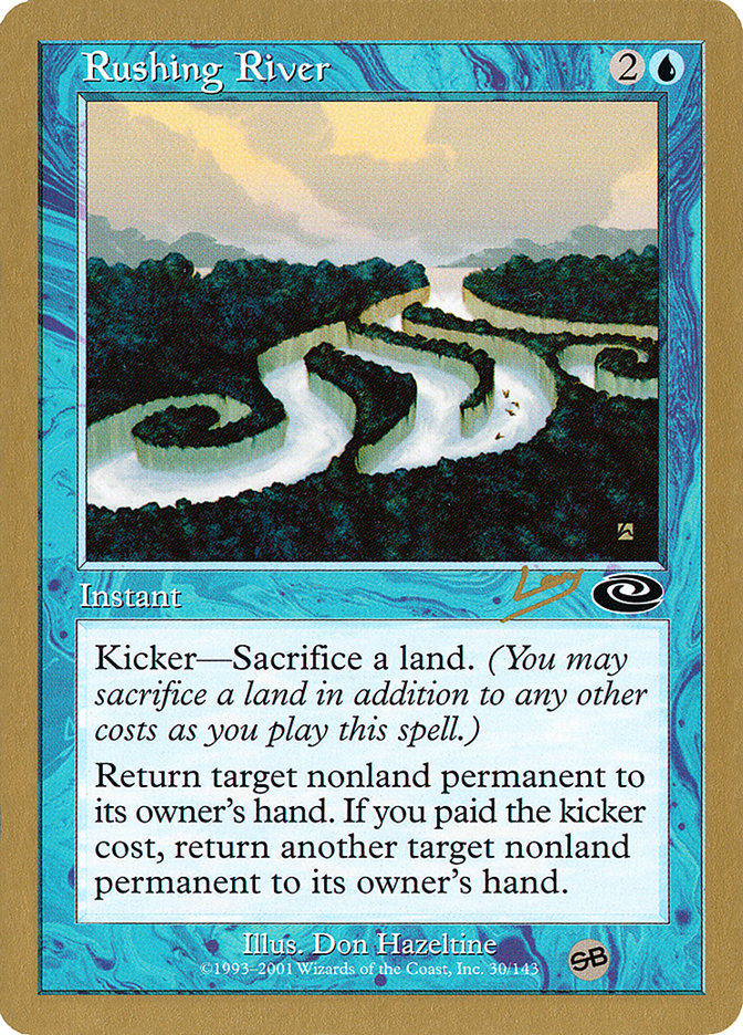 Rushing River (Raphael Levy) (SB) [World Championship Decks 2002] | Pegasus Games WI