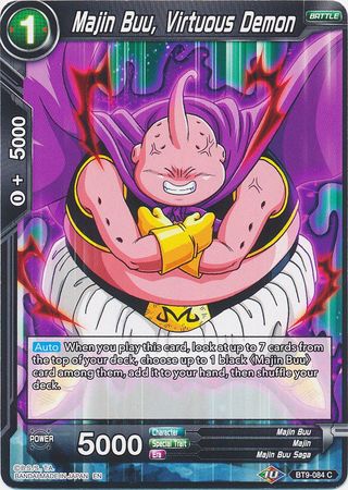 Majin Buu, Virtuous Demon [BT9-084] | Pegasus Games WI