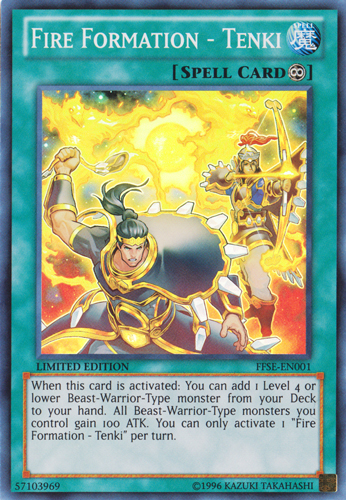 Fire Formation - Tenki [FFSE-EN001] Super Rare | Pegasus Games WI