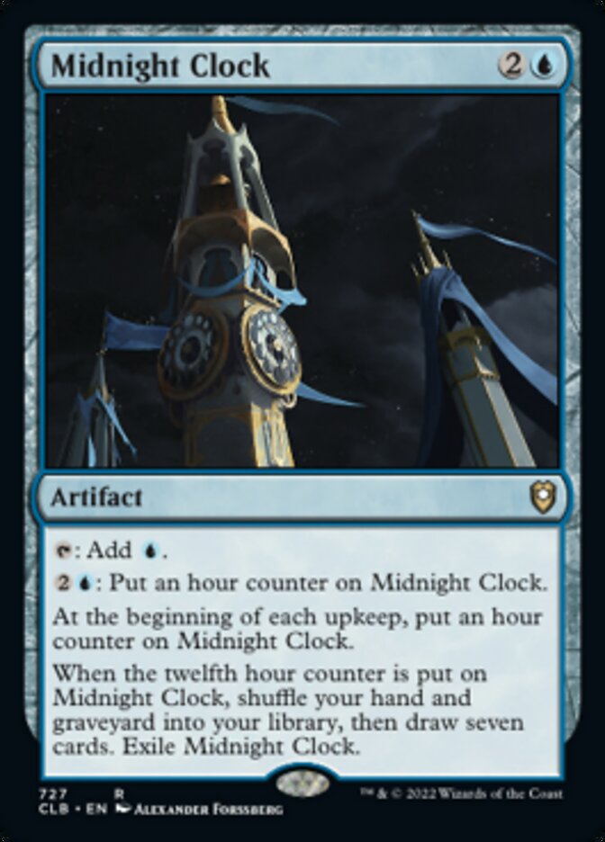 Midnight Clock [Commander Legends: Battle for Baldur's Gate] | Pegasus Games WI