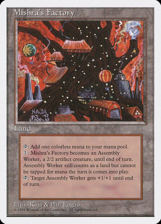 Mishra's Factory [Fourth Edition] | Pegasus Games WI